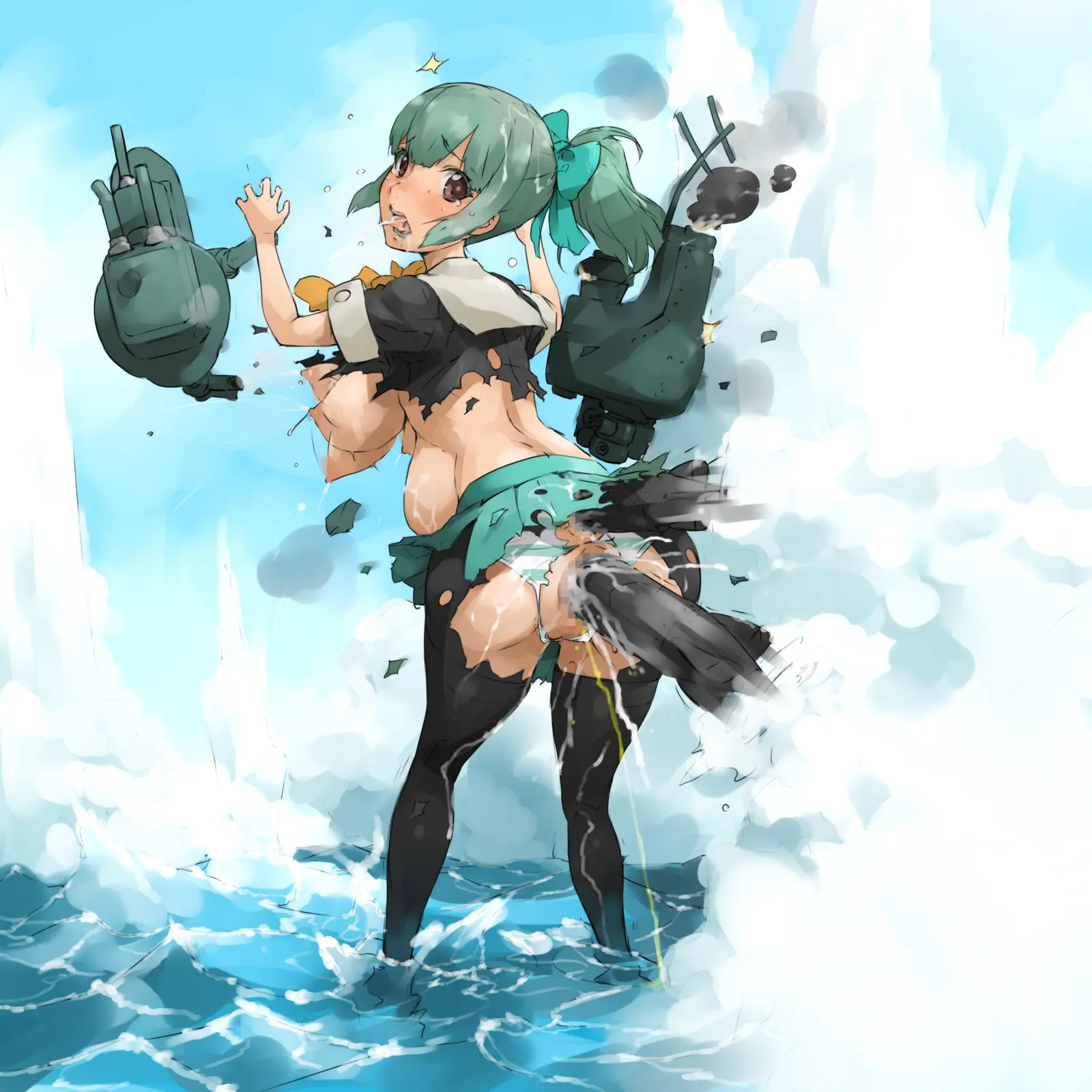 Chou Bakunyuu Ryoujoku Haramashi KanMusume